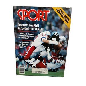 Sport Magazine November 1979 New England Patriots Lou Holtz
